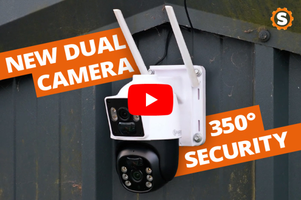Est-ce la meilleure mise à niveau en matière de sécurité ? Nouvelle caméra double à 350°
